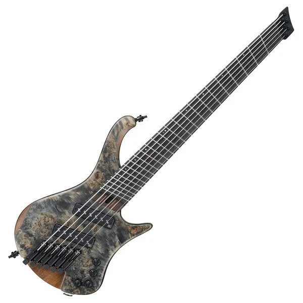 Ibanez Bass Workshop EHB1506MS Multi-scale Electric Bass Guitar - Black Ice Flat