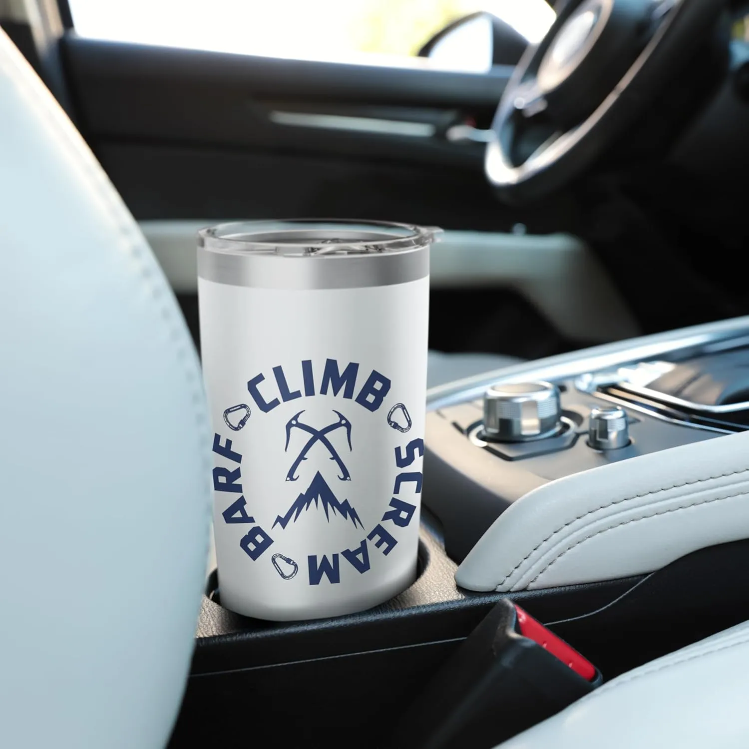 Ice Climbing Axe Stainless Steel Insulated Tumbler