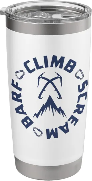Ice Climbing Axe Stainless Steel Insulated Tumbler