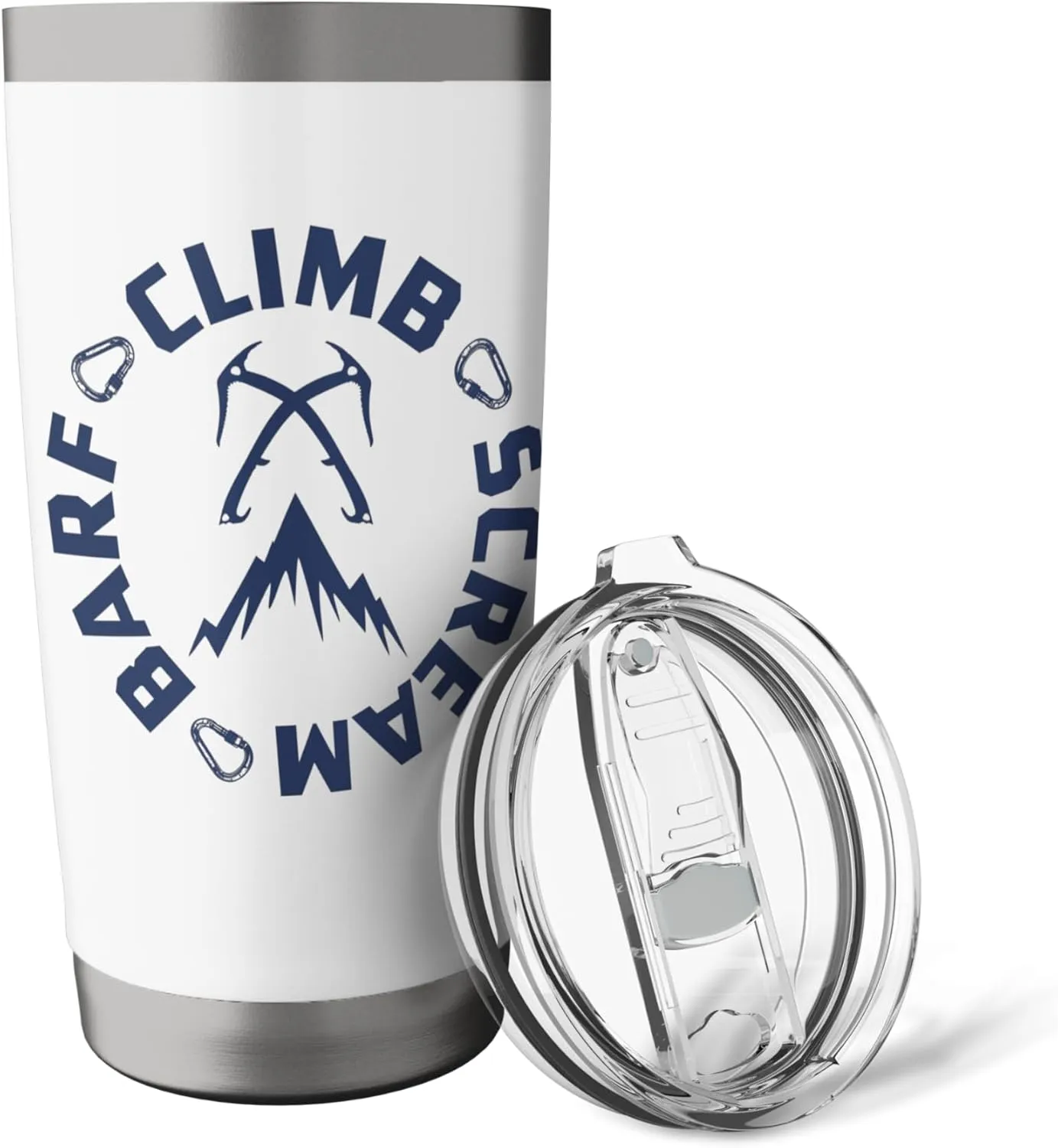 Ice Climbing Axe Stainless Steel Insulated Tumbler