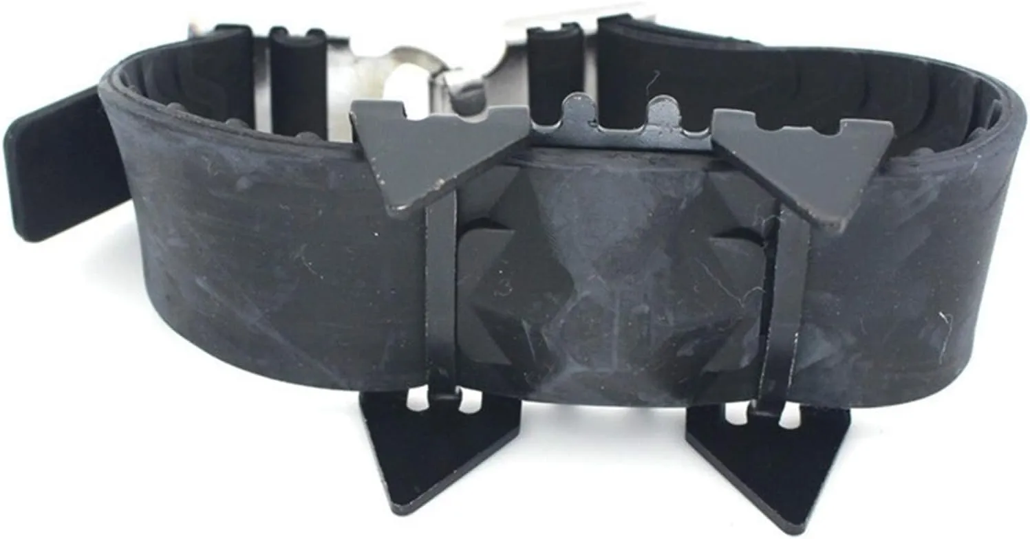 Ice Snow Grips 4 Ice Claw Universal Outdoor Safety Anti-Skid Snow Ice Climbing Shoe Spikes Grips Crampons Cleats Overshoes Traction Ice Grips for Shoes