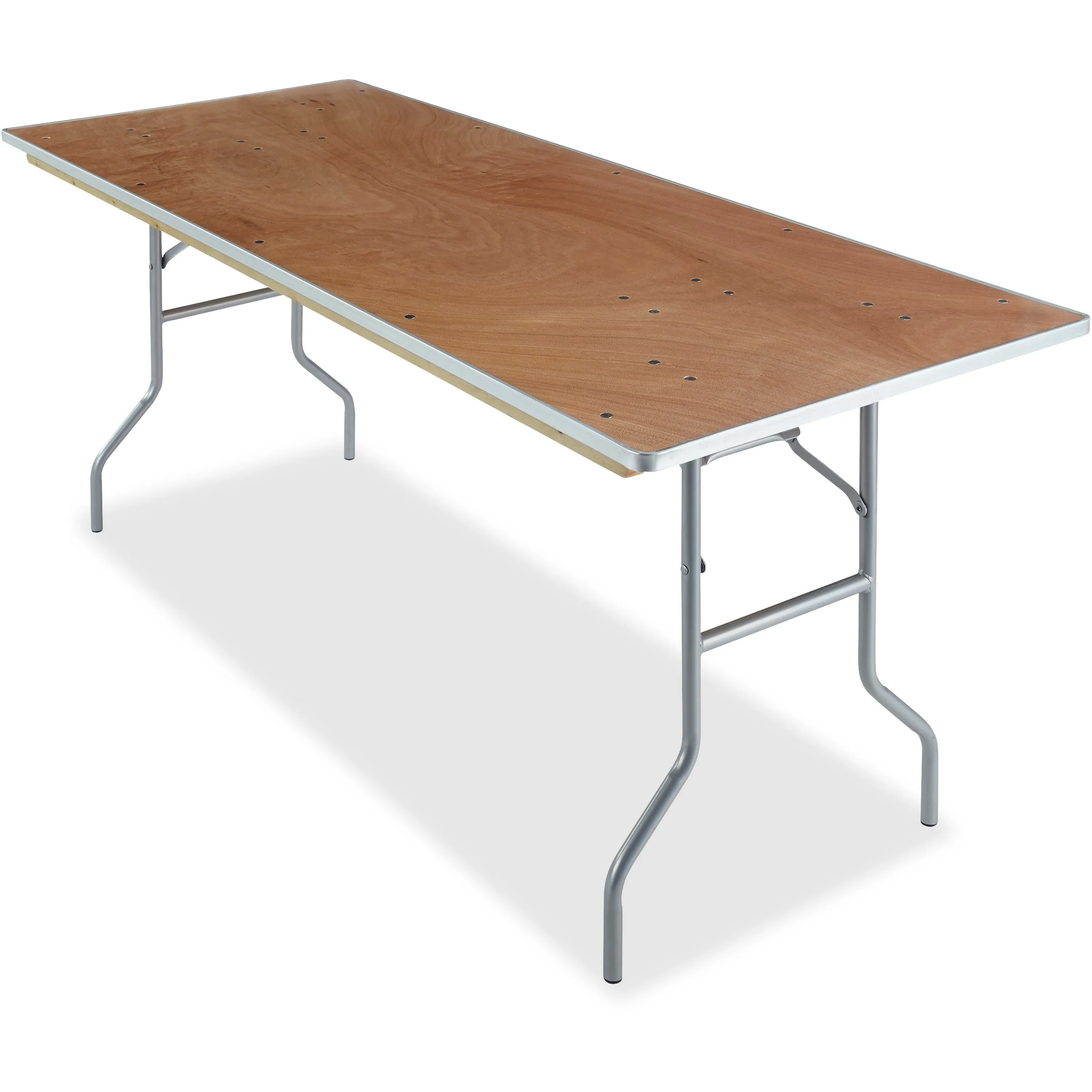 Iceberg Natural Plywood Rectangular Folding Table