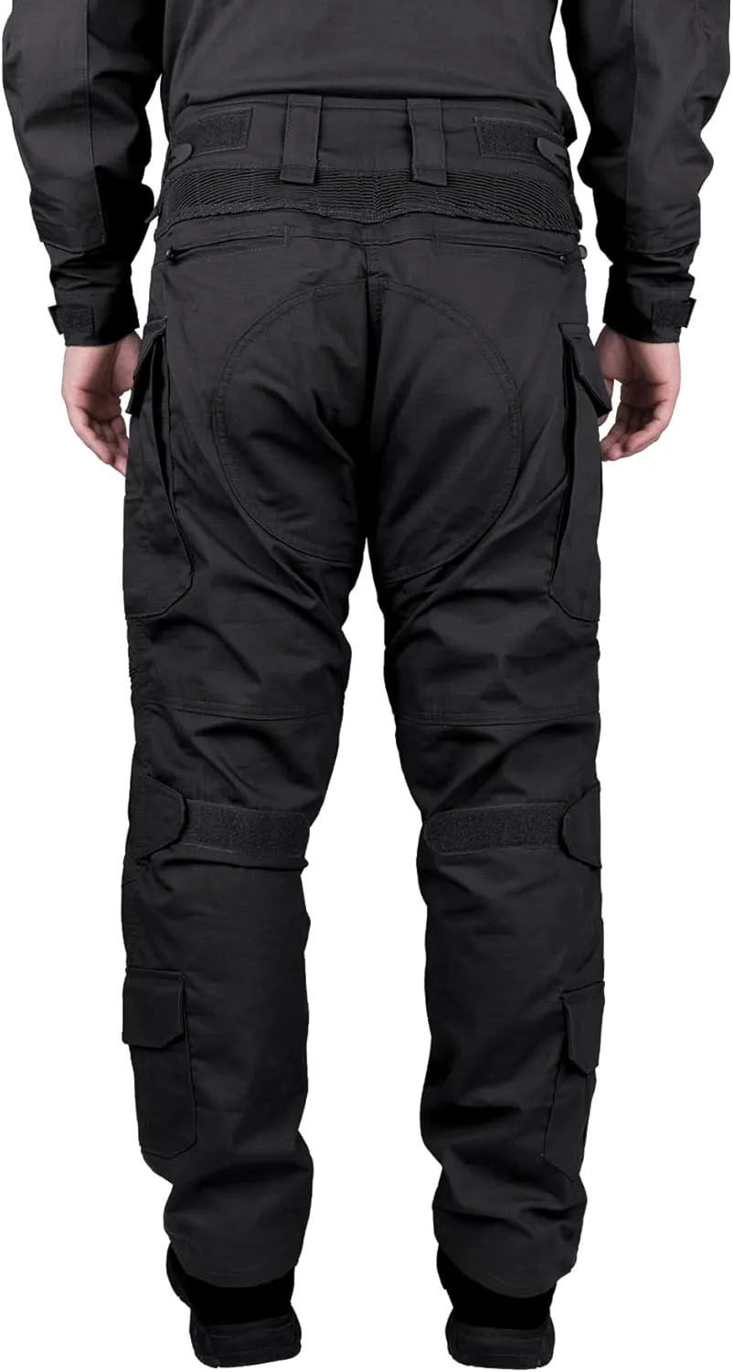 IDOGEAR SPORTS G3 Combat Pants for Men Tactical Military Pants with Knee Pads Multi Camo Trousers