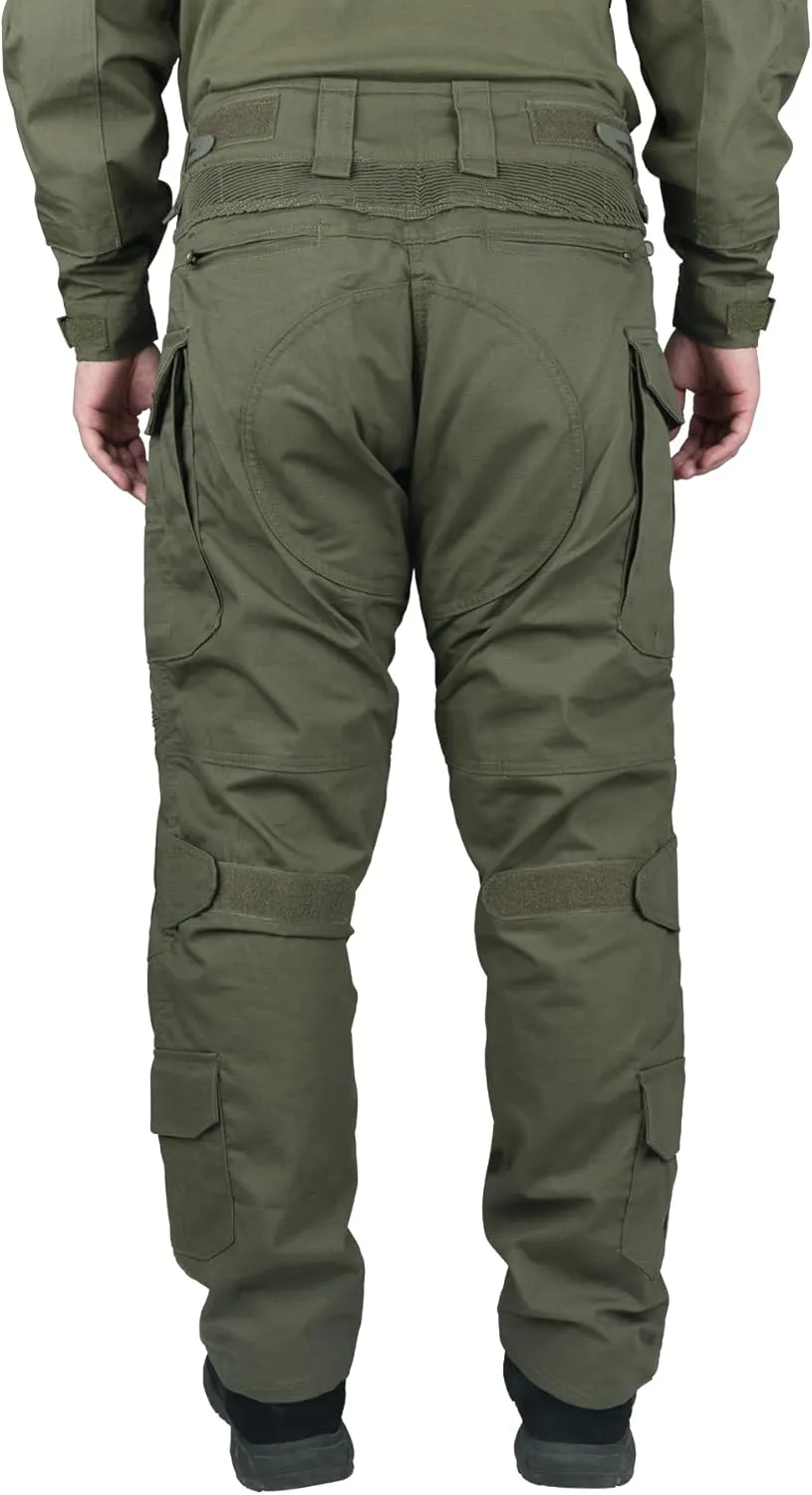 IDOGEAR SPORTS G3 Combat Pants for Men Tactical Military Pants with Knee Pads Multi Camo Trousers