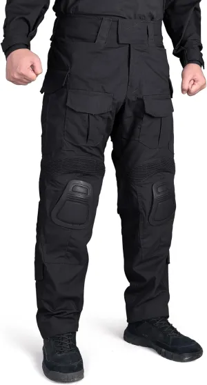 IDOGEAR SPORTS G3 Combat Pants for Men Tactical Military Pants with Knee Pads Multi Camo Trousers