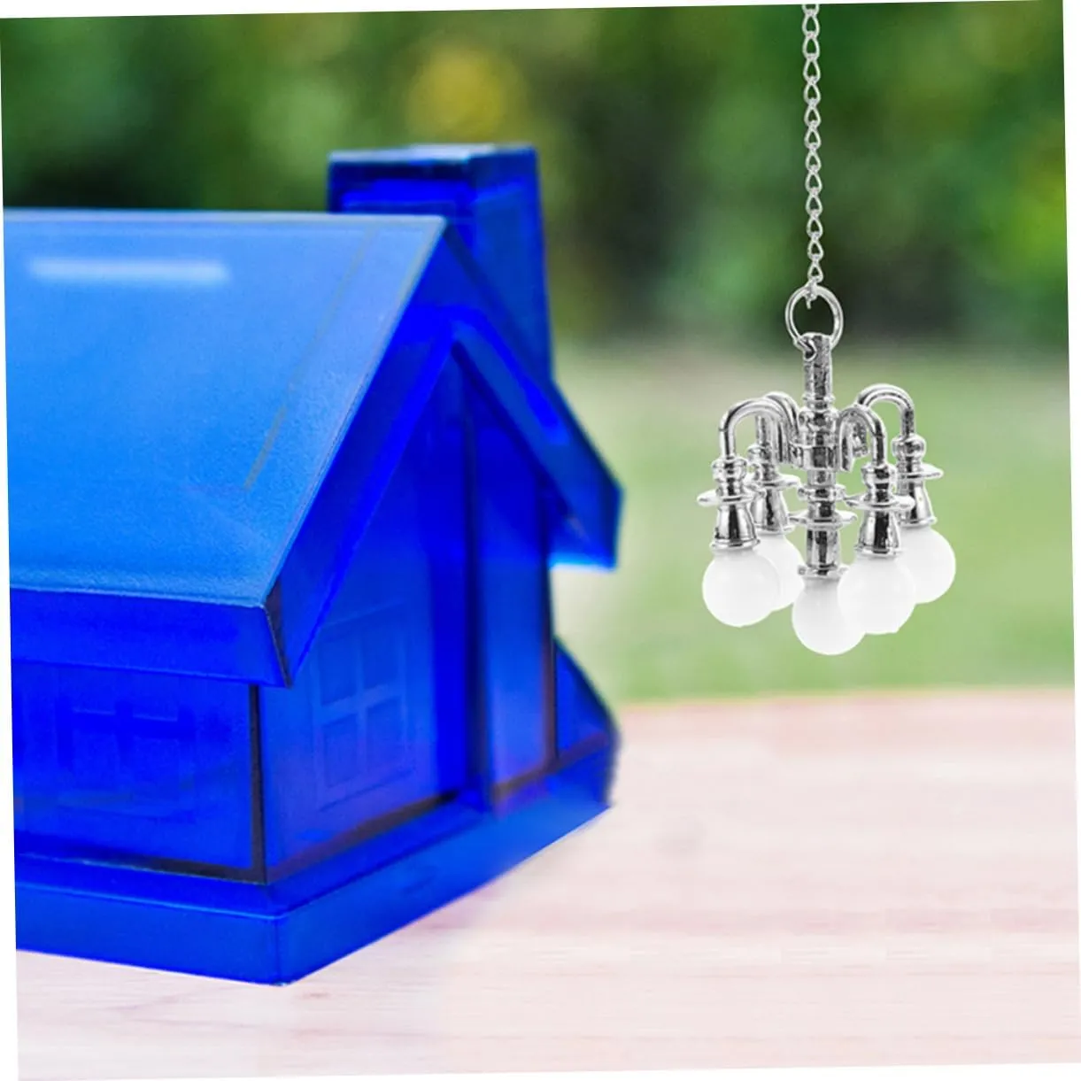 IMIKEYA 3sets 2pcs Miniature Ceiling Lamp Dollhouse Hanging Light Compact Chandelier Ornament for Mini Furniture Design for Diorama and Miniature Scenes 2pcs*3