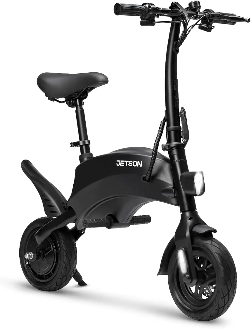 Jetson LX10 Folding Electric Bike, Includes Easy Folding Mechanism,250 Watt Motor, Top Speed of 15.5 mph, Twist Throttle,10" Wheels