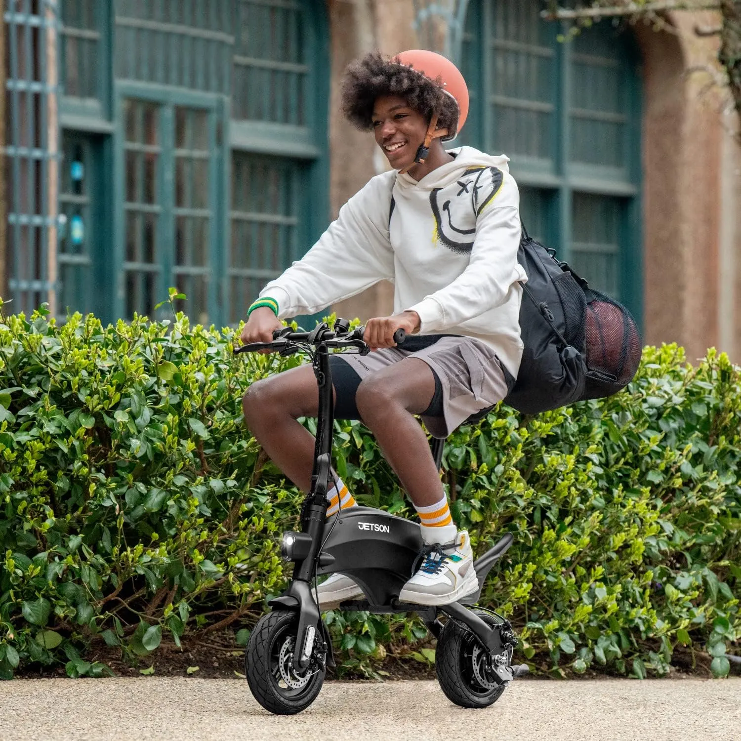Jetson LX10 Folding Electric Bike, Includes Easy Folding Mechanism,250 Watt Motor, Top Speed of 15.5 mph, Twist Throttle,10" Wheels