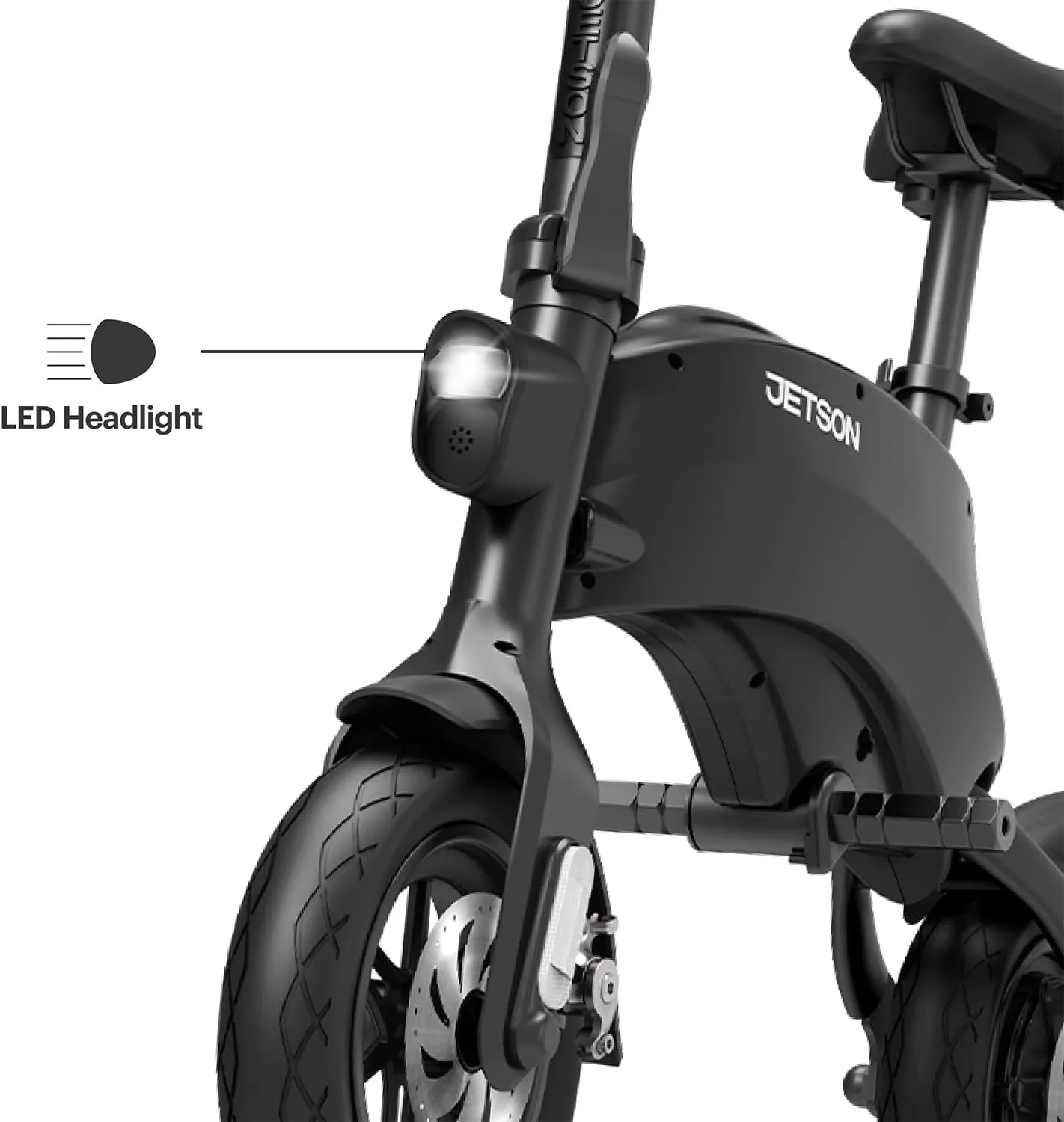 Jetson LX10 Folding Electric Bike, Includes Easy Folding Mechanism,250 Watt Motor, Top Speed of 15.5 mph, Twist Throttle,10" Wheels