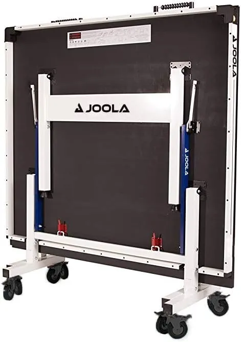 JOOLA Rally TL Professional MDF Indoor Ping Pong Table w/Quick Clamp Table Tennis Net & Post Set - 10 Minute Easy Assembly - Corner Ball Holders - Tournament Quality - Includes Playback Mode