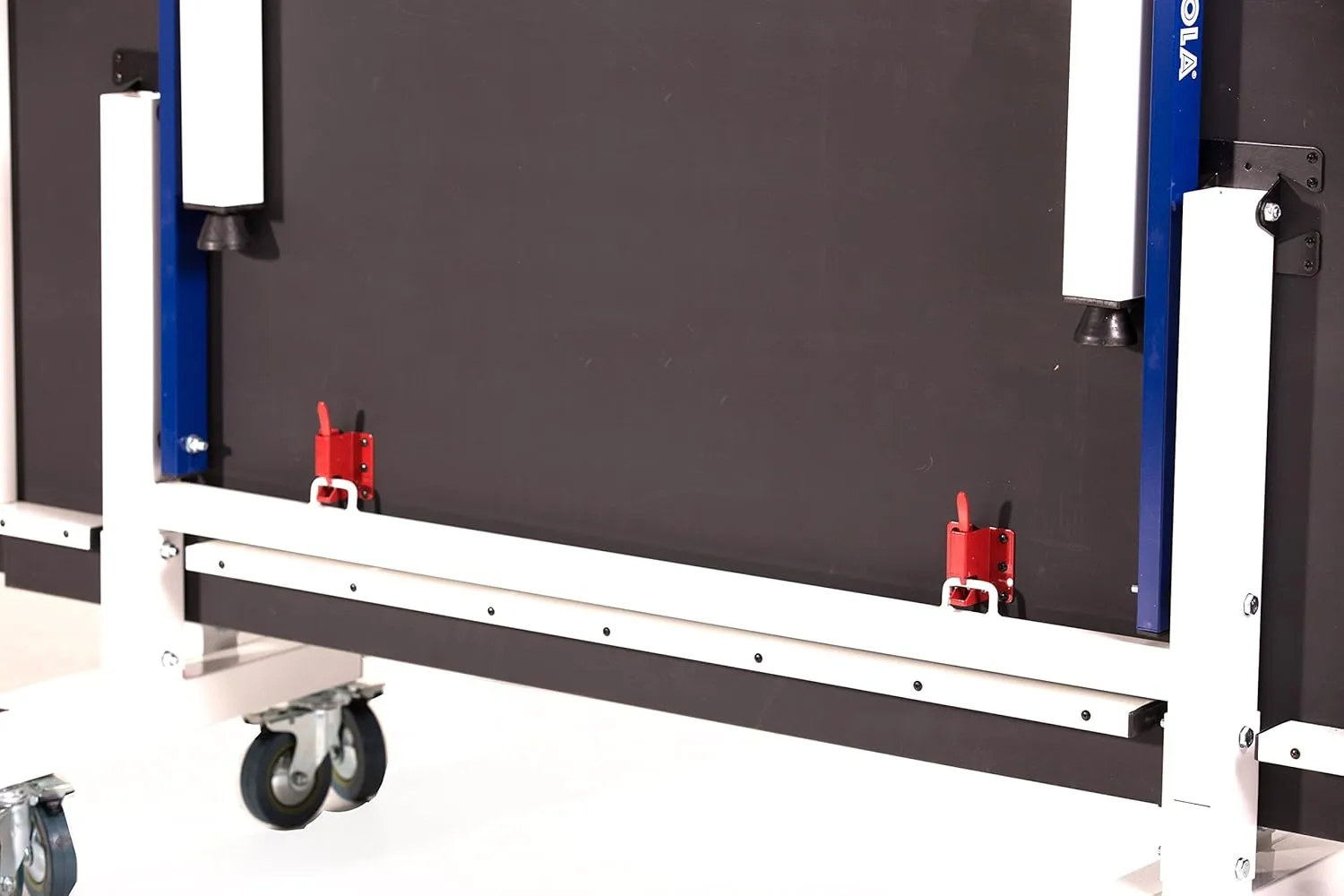 JOOLA Rally TL Professional MDF Indoor Ping Pong Table w/Quick Clamp Table Tennis Net & Post Set - 10 Minute Easy Assembly - Corner Ball Holders - Tournament Quality - Includes Playback Mode