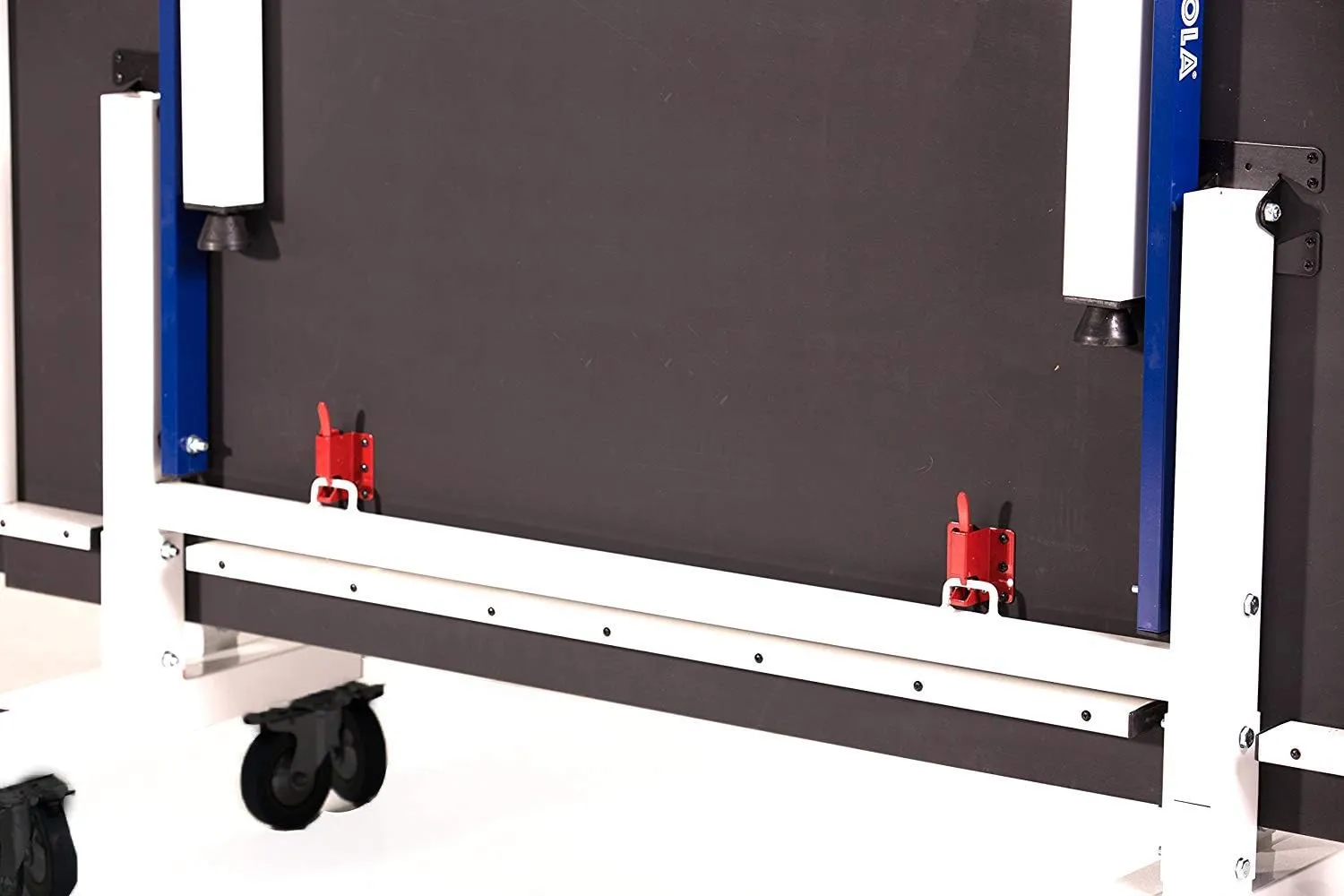 JOOLA Rally TL Professional MDF Indoor Ping Pong Table w/Quick Clamp Table Tennis Net & Post Set - 10 Minute Easy Assembly - Corner Ball Holders - Tournament Quality - Includes Playback Mode