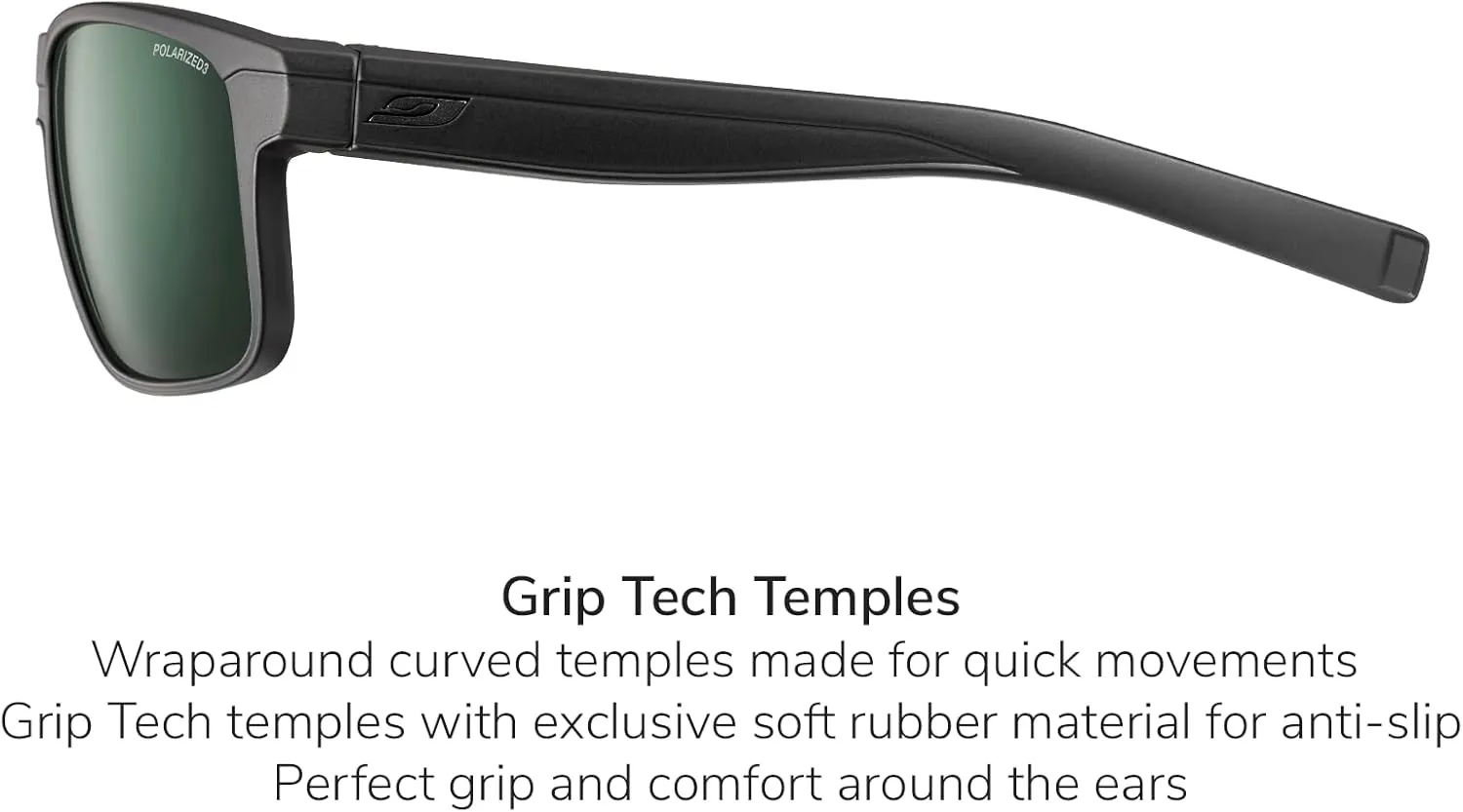 Julbo Renegade Lifestyle Sunglasses for Men & Women w/Ergonomic Design for Hiking, Active Lifestyles - 100% UV Protection