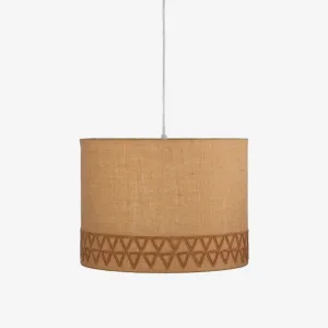 Jute Textured Hanging Lamp