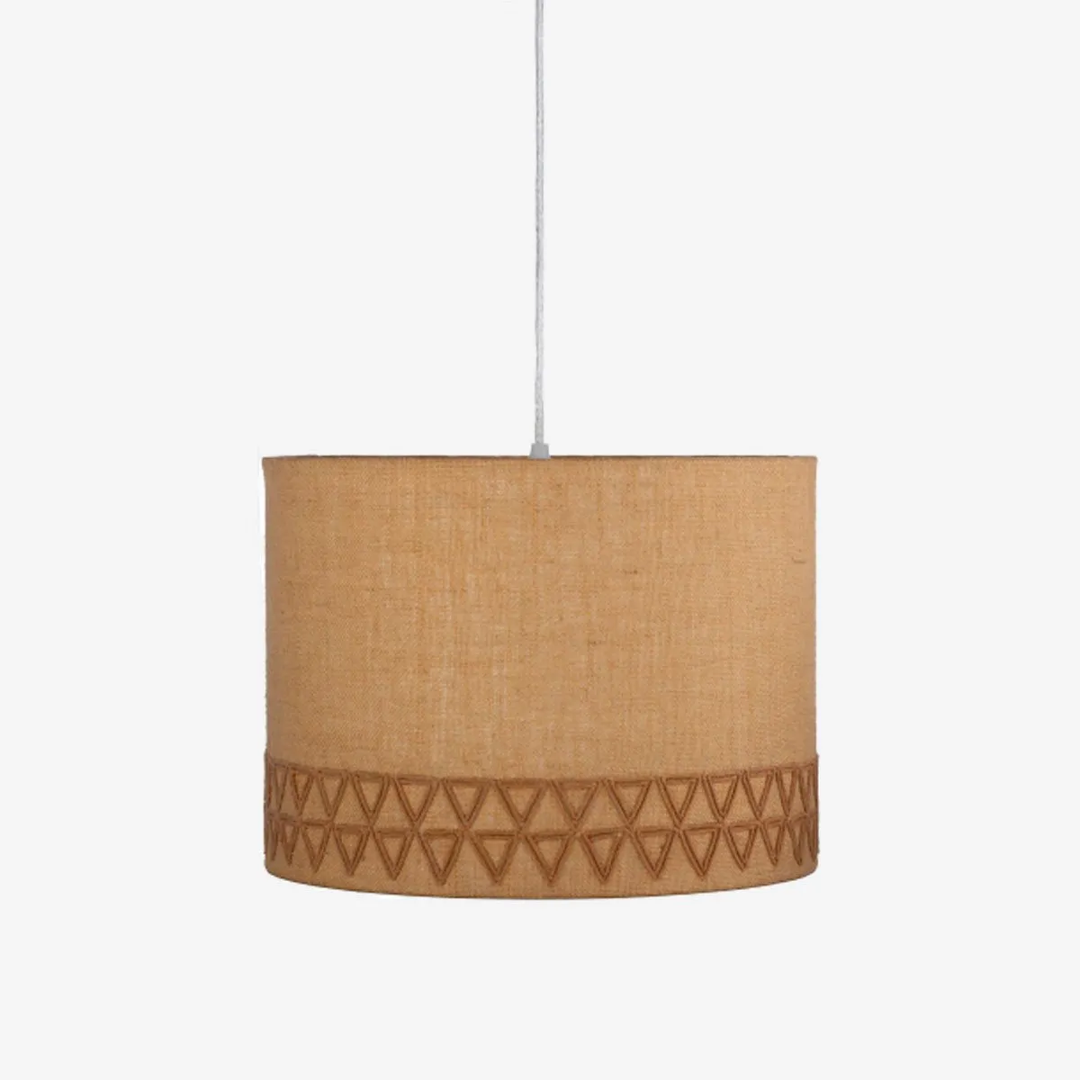 Jute Textured Hanging Lamp