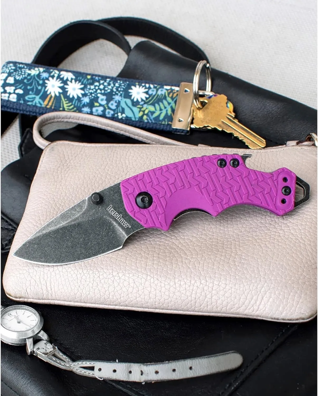 Kershaw Shuffle Folding Pocket Knife, Compact Utility and Multi-Function Every Day Carry, Multiple Styles
