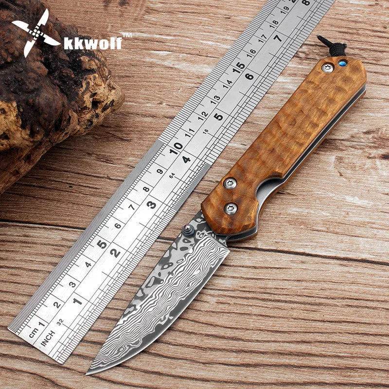 KKWOLF outdoor camping survival hunting tactical knife