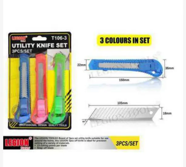Knife Utility Set 3 Pcs