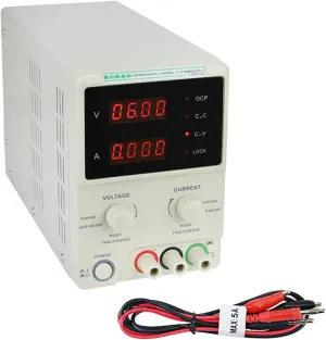 KORAD KD3005D - Precision Variable Adjustable 30V, 5A DC Linear Power Supply Digital Regulated Lab Grade…