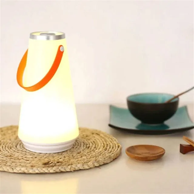 LED Camping Lights Portable LED Lantern Hanging Tent Lamp USB Touch Switch Rechargeable Night Light for Bedroom Living Room Camping light