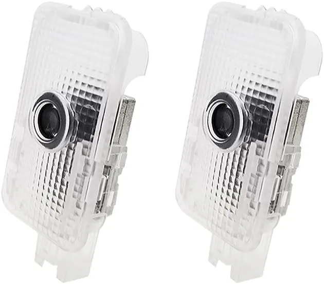 LED Car Door Logo Lights Courtesy Projector Laser Welcome Light Puddle lamp 2 pcs Compatible with Forester Outback Legacy Ascent Car Accessories (Wilderness-White, Wilderness)