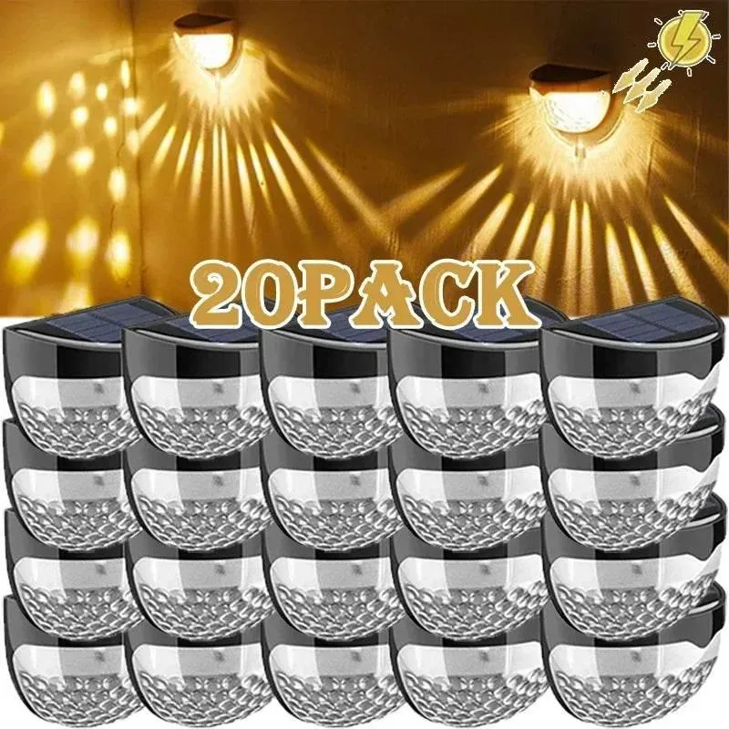 LED Solar Waterproof Outdoor Wall Lamp