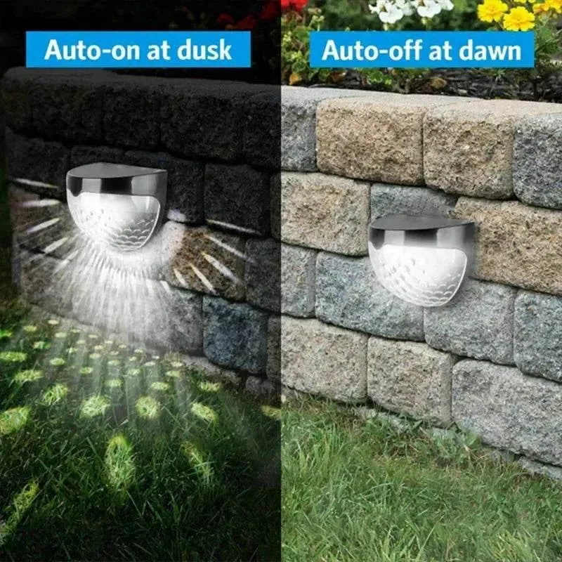 LED Solar Waterproof Outdoor Wall Lamp