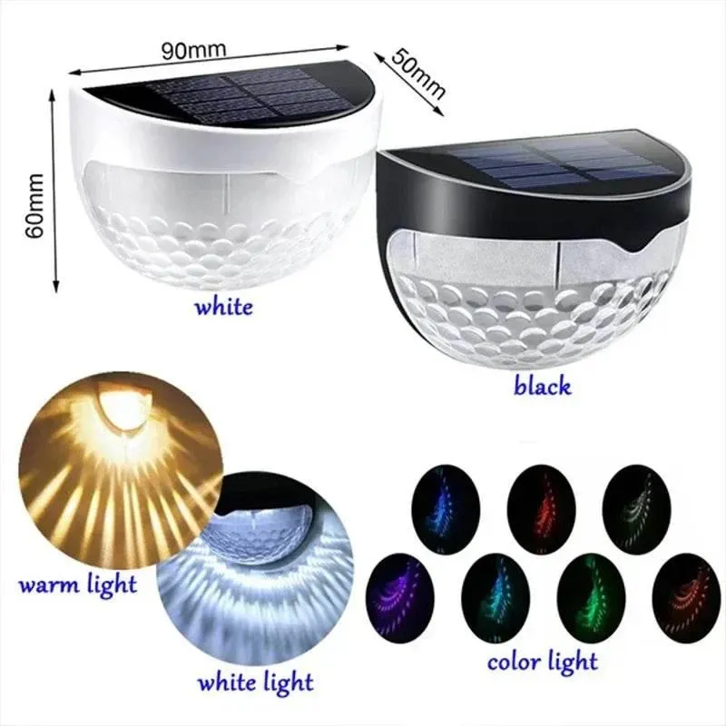 LED Solar Waterproof Outdoor Wall Lamp