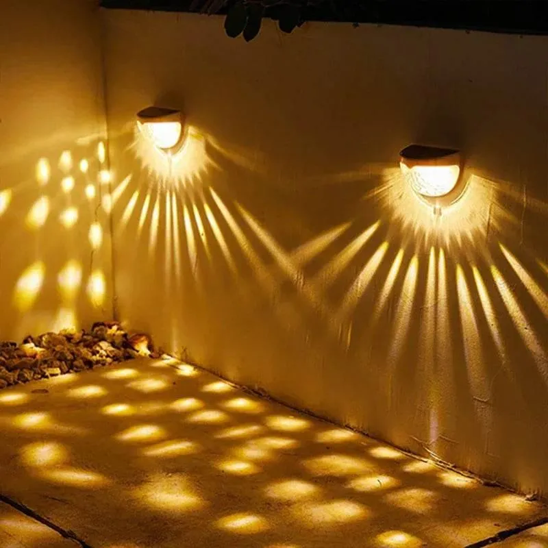 LED Solar Waterproof Outdoor Wall Lamp
