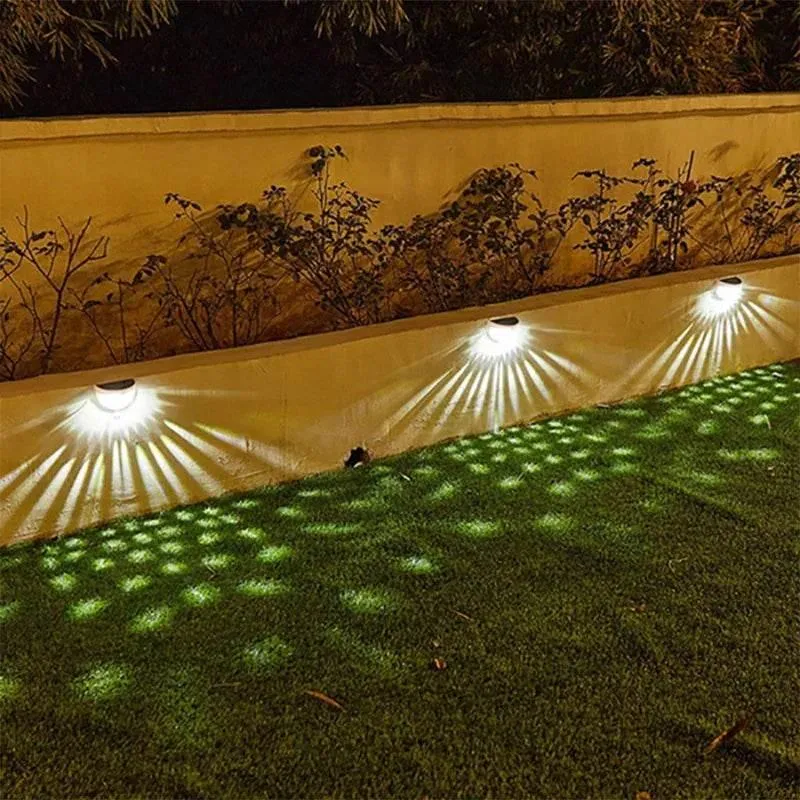 LED Solar Waterproof Outdoor Wall Lamp