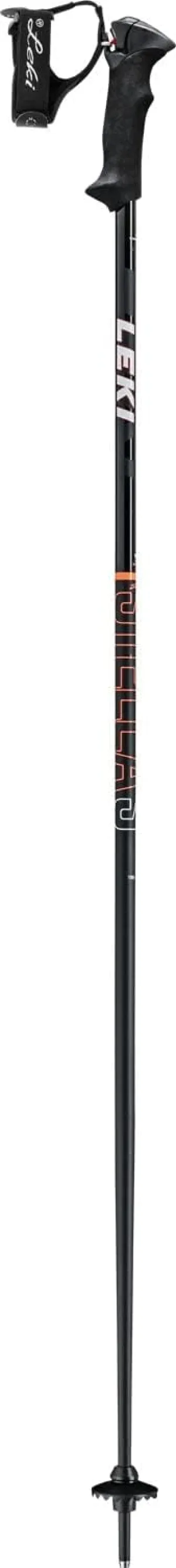 Leki Unisex Adult Stick, White/Black/Silver, 1