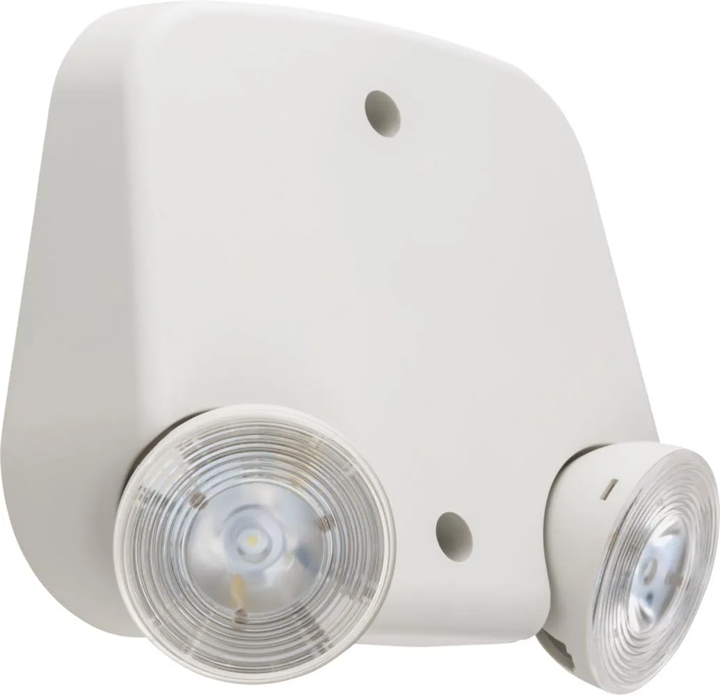 Lithonia Lighting ERE T M24 Double Head Emergency Light, White