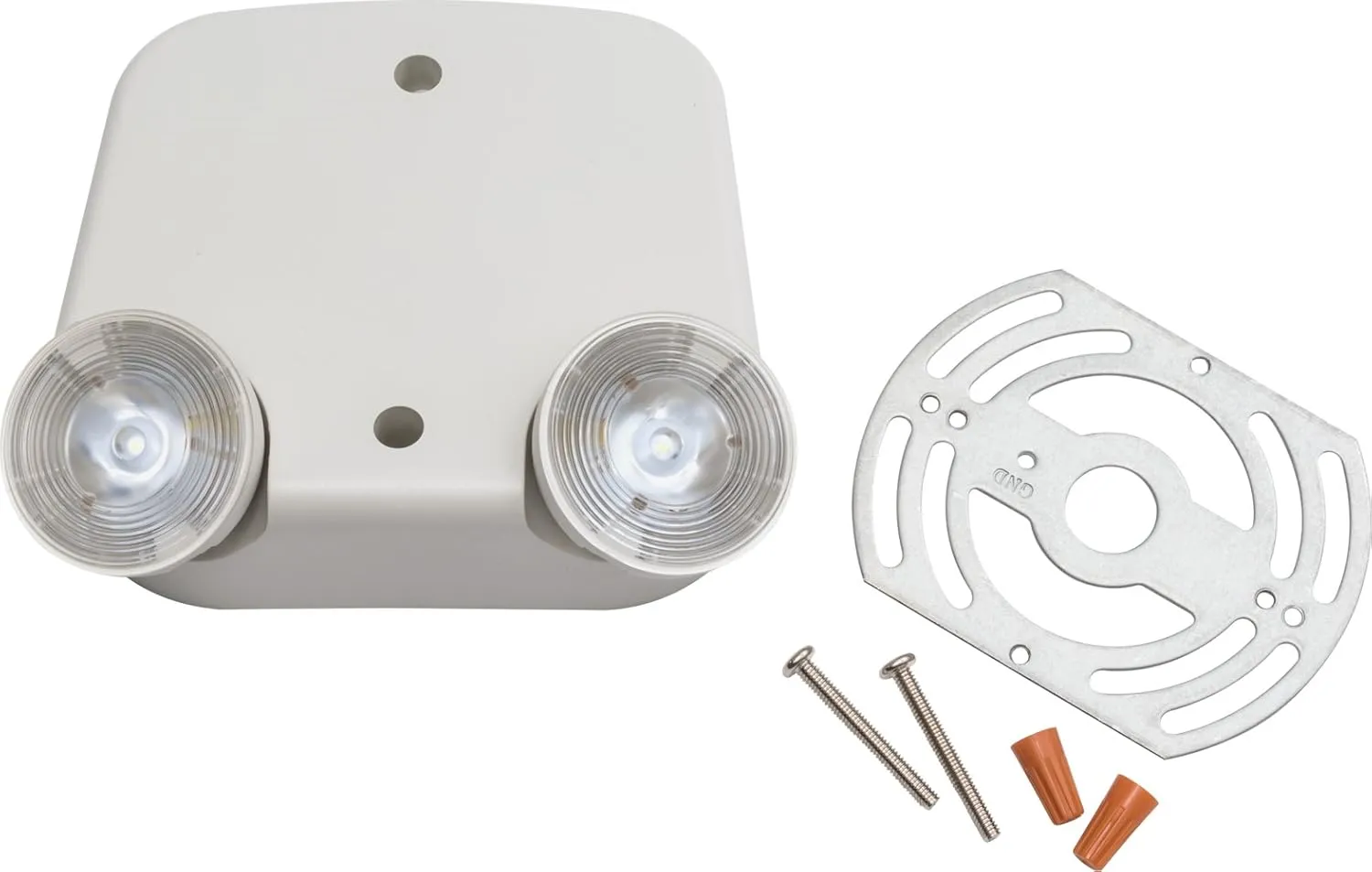 Lithonia Lighting ERE T M24 Double Head Emergency Light, White