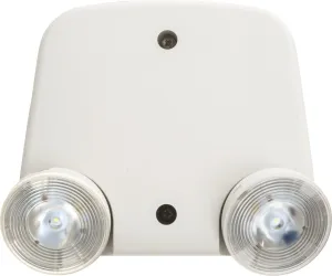 Lithonia Lighting ERE T M24 Double Head Emergency Light, White