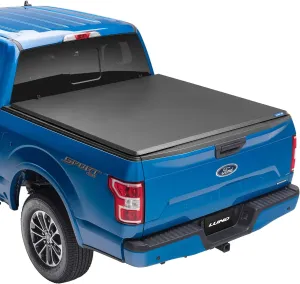 Lund Hard Tri-Fold Hard Folding Truck Bed Tonneau Cover | 969355 | Fits 2009 - 2014 Ford F-150 5' 7" Bed (67")