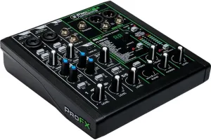 Mackie ProFX Series, 6 Mixer - Unpowered, 6-channel (ProFX6v3)
