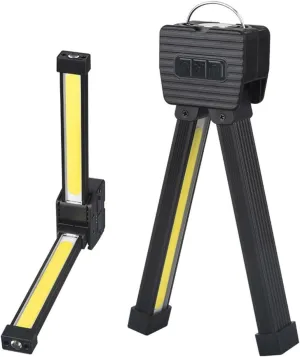 Magnetic Gym Lamp for Posing Portable Gym Lamp with Hanging Hook Gym Lights Rechargeable USB 7th Gear Dimming 4 Light Modes 180 Degree Folding Work Light LED Flashlight for Take Photo