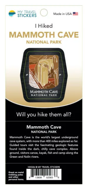 Mammoth Cave I Hiked