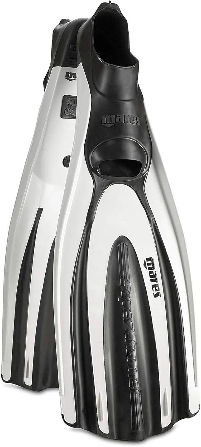 Mares Unisex Adults Avanti Superchannel FF Diving Fins - Compact Durable Flippers with Closed Orthopedic Foot Pocket for Snorkelling & Recreational Diving