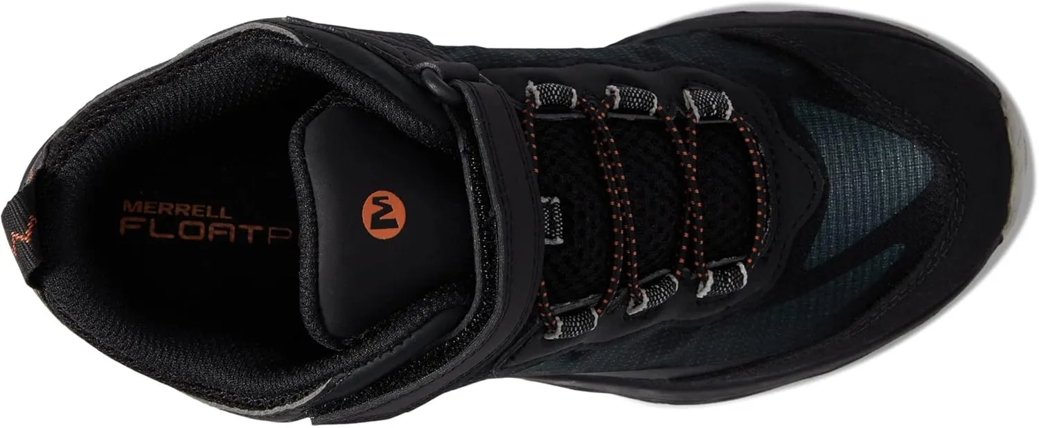 Merrell Kids' Moab Speed Mid Alternative Closure Waterproof Hiking Boot