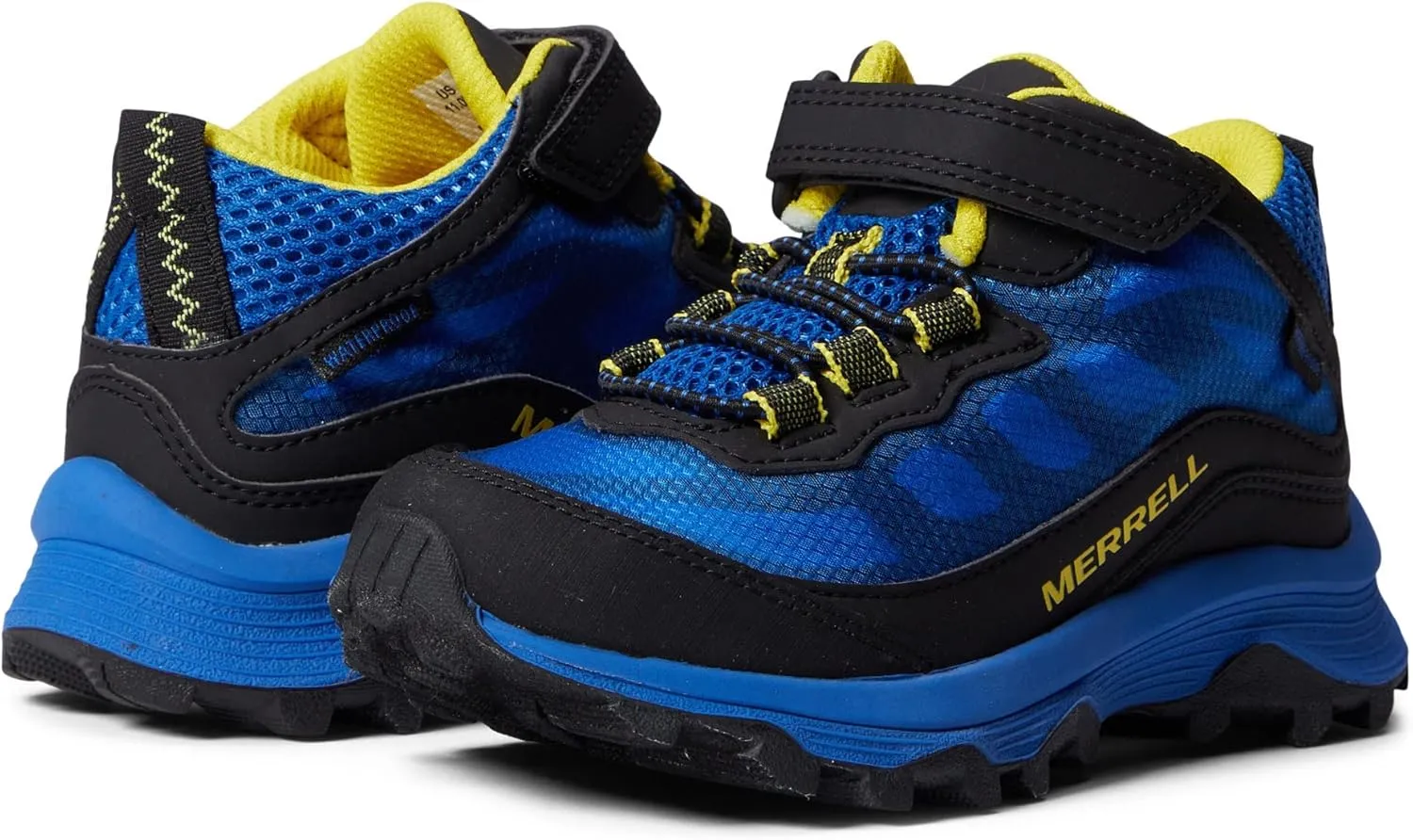 Merrell Kids' Moab Speed Mid Alternative Closure Waterproof Hiking Boot