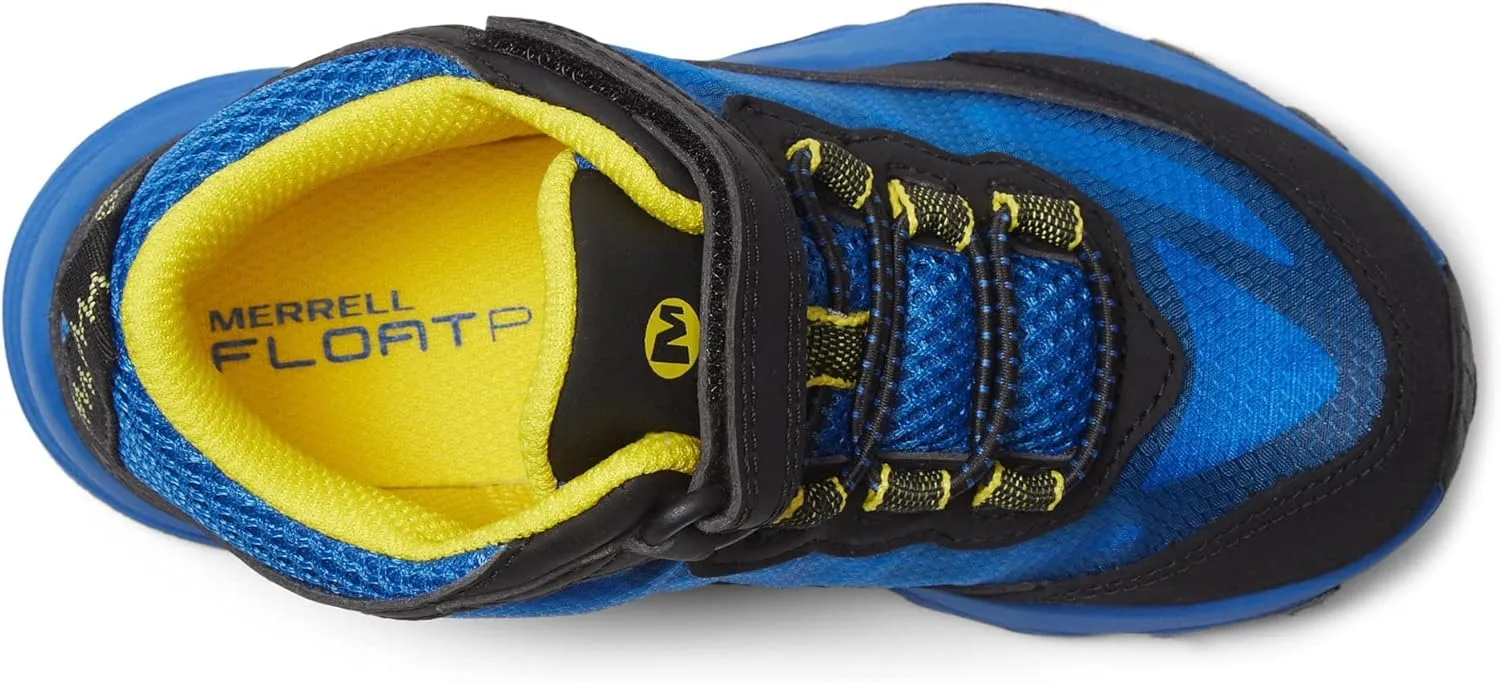 Merrell Kids' Moab Speed Mid Alternative Closure Waterproof Hiking Boot
