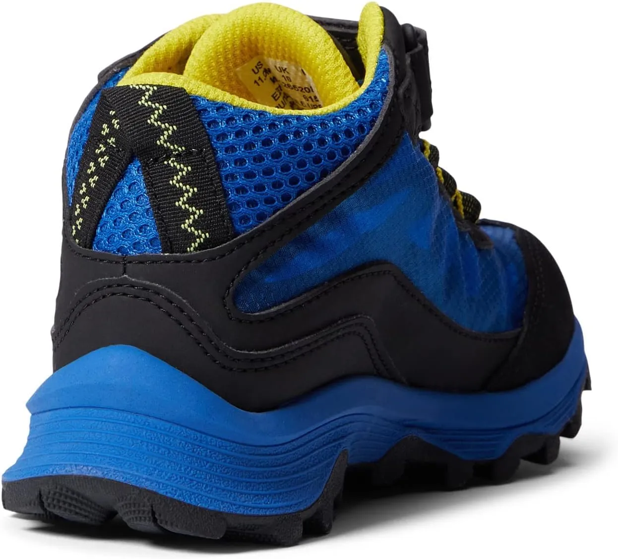Merrell Kids' Moab Speed Mid Alternative Closure Waterproof Hiking Boot