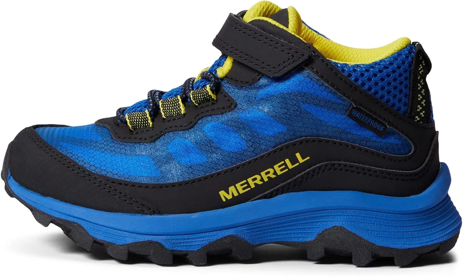 Merrell Kids' Moab Speed Mid Alternative Closure Waterproof Hiking Boot