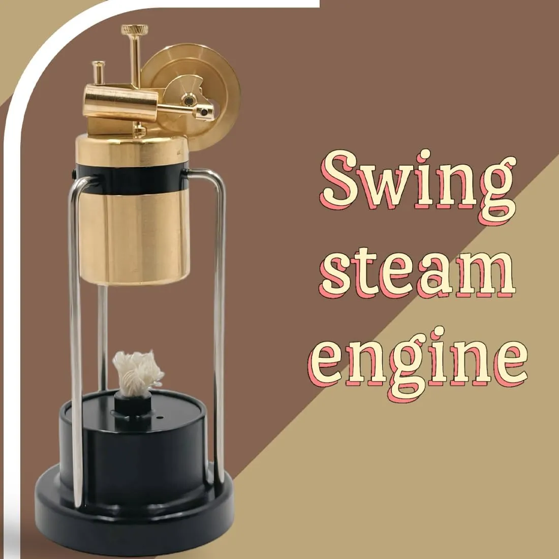 Mini Steam Engine Model, Mini Three-Legged Swing Steam Engine Model Y20