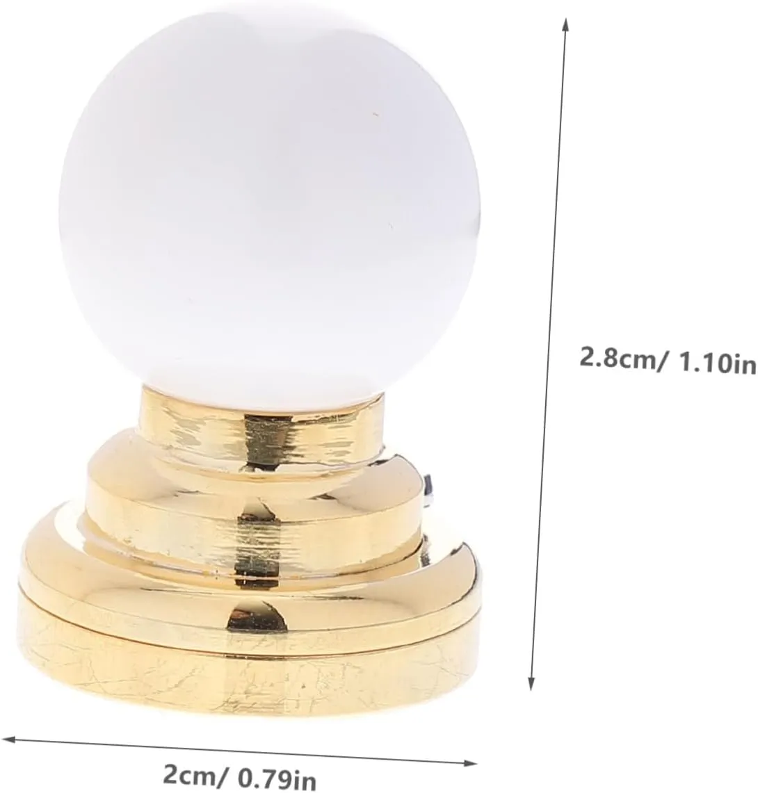 Miniature Doll House LED Ceiling Lamp Elegant Design for DIY House Decoration Material Unique Home Accessories