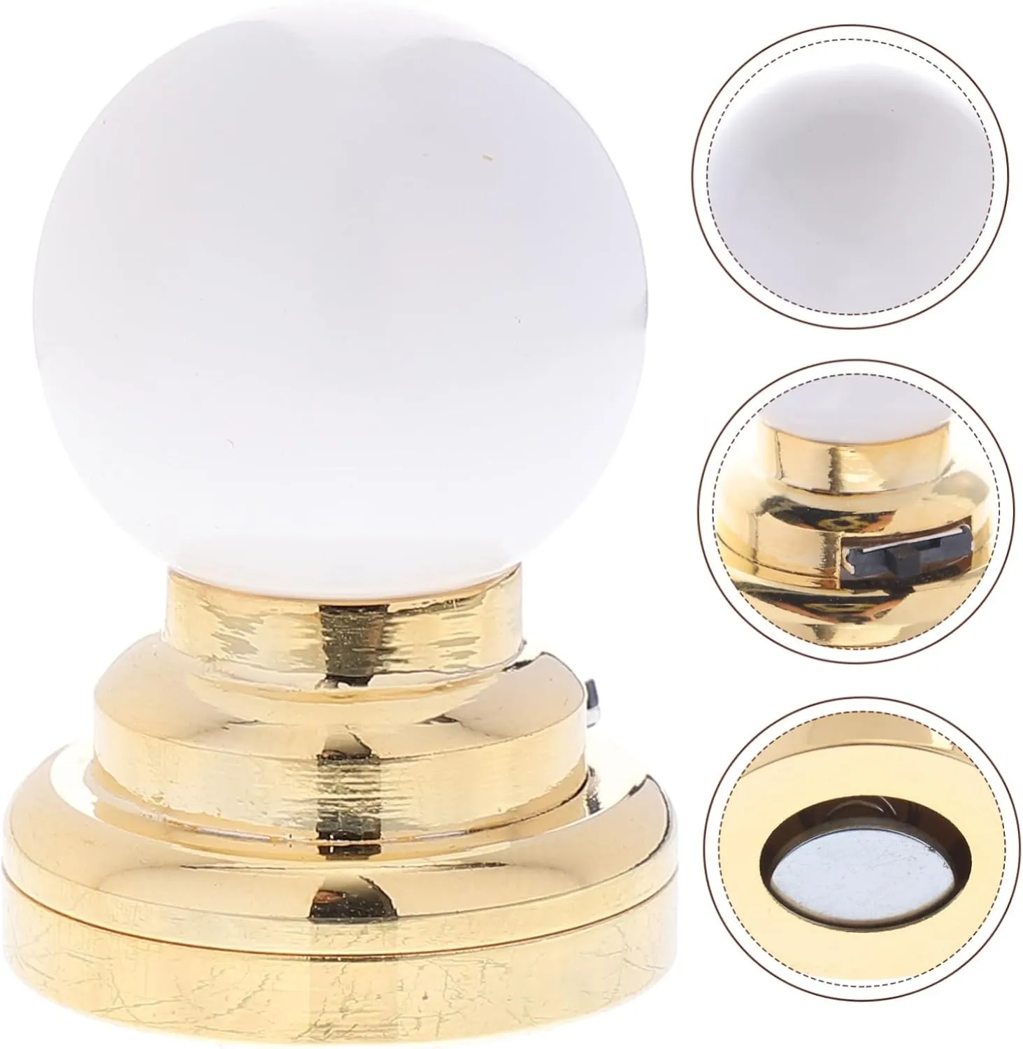 Miniature Doll House LED Ceiling Lamp Elegant Design for DIY House Decoration Material Unique Home Accessories