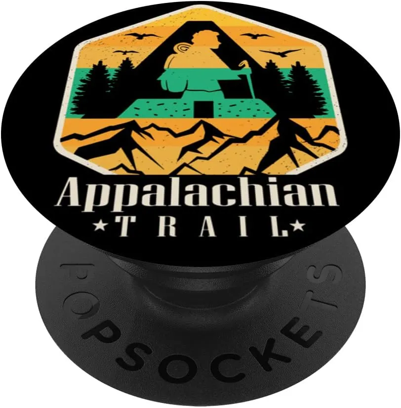 Mountain range Hiking trail Appalachian Mountains Souvenir PopSockets Swappable PopGrip