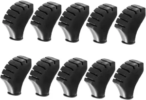 Mountaineering Stick Pole Tip Protectors Rubber Foot Covers for Trekking Poles