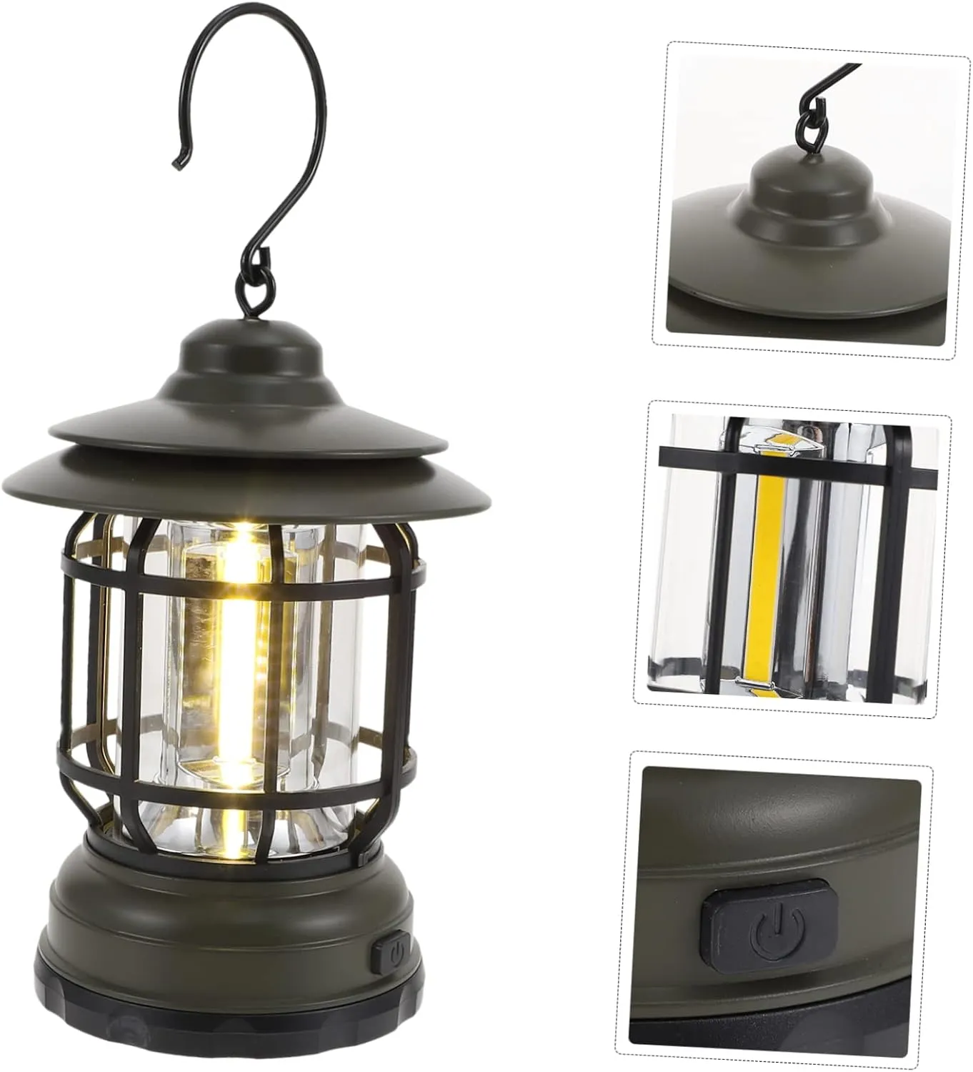 Multipurpose Tent Lamp for Outdoor Use Reliable Camping Lamp Battery Portable and Fashionable
